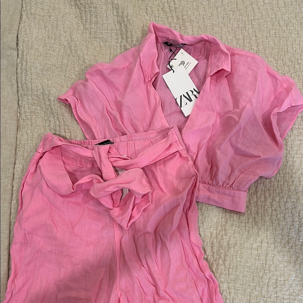 Zara Blush Pink Outfit Set